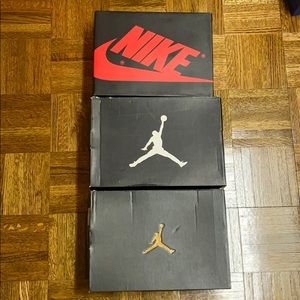 Air Jorden shoes boxes